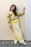FILATI Studio TOP DOWN STRIPED PULLOVER Filo di Gio