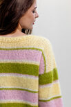 FILATI Studio TOP DOWN STRIPED PULLOVER Filo di Gio
