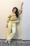 FILATI Studio TOP DOWN STRIPED PULLOVER Filo di Gio