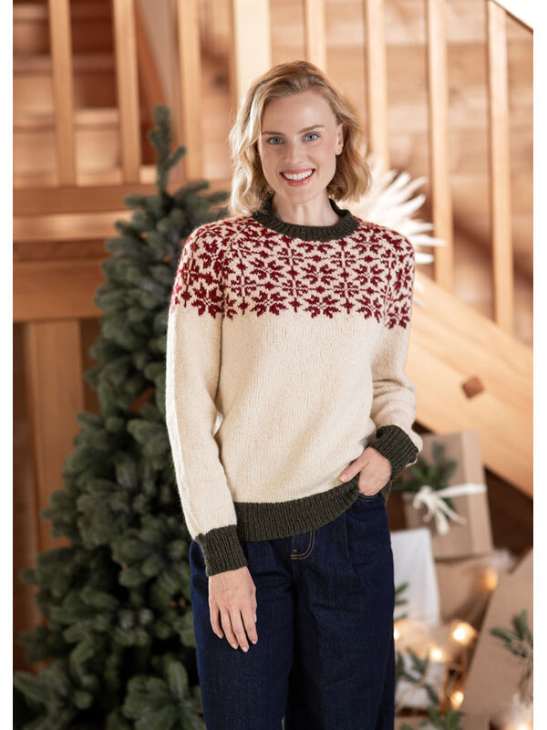 FILATI Studio FAIR ISLE PULLOVER Alta Moda Alpaca