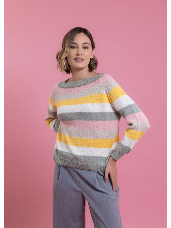 FILATI Studio TOP DOWN PULLOVER Landlust Alpaca Merino 160