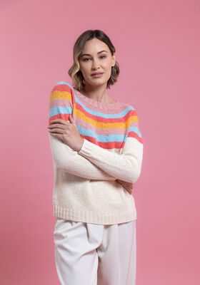 TOP DOWN PULLOVER Ecopuno from FILATI Studio