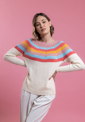 TOP DOWN PULLOVER Ecopuno from FILATI Studio