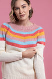 FILATI Studio TOP DOWN PULLOVER Ecopuno