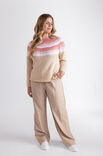 FILATI Studio TOP DOWN PULLOVER Ecopuno
