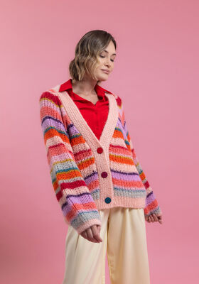 TOP DOWN CARDIGAN Setasuri from FILATI Studio