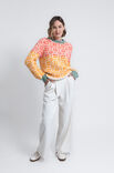 FILATI Studio FAIR ISLE PULLOVER Natural Alpaca Pelo