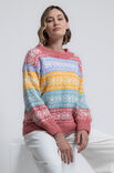 FILATI Studio FAIR ISLE PULLOVER Natural Alpaca Pelo
