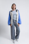 FILATI Studio COLLEGE VARSITY JACKET Natural Lama Chunky, Brillino & Basta