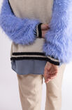 FILATI Studio COLLEGE VARSITY JACKET Natural Lama Chunky, Brillino & Basta
