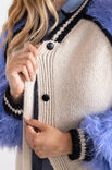 FILATI Studio COLLEGE VARSITY JACKET Natural Lama Chunky, Brillino & Basta