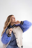FILATI Studio COLLEGE VARSITY JACKET Natural Lama Chunky, Brillino & Basta