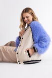FILATI Studio COLLEGE VARSITY JACKET Natural Lama Chunky, Brillino & Basta