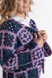 FILATI Studio CROCHET CARDIGAN Cool Merino Uni & Cool Merino Color