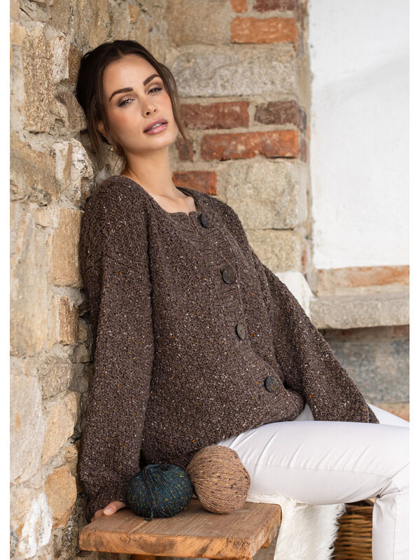 FILATI Studio CARDIGAN Landlust Soft Tweed 90