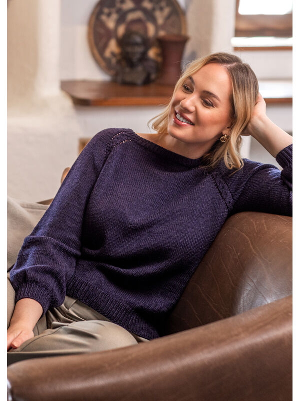 FILATI Studio TOP DOWN SWEATER Cool Wool Big Mélange (We Care)