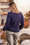 FILATI Studio TOP DOWN SWEATER Cool Wool Big Mélange (We Care)