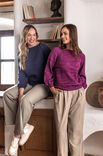 FILATI Studio TOP DOWN SWEATER Cool Wool Big Mélange (We Care)