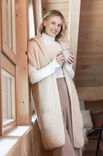 FILATI Studio HOODED LONG VEST Royal Alpaca