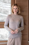 FILATI Studio TOP DOWN PULLOVER Natural Lama Fine