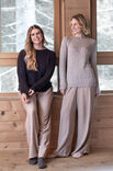 FILATI Studio TOP DOWN PULLOVER Natural Lama Fine