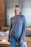 FILATI Studio TOP DOWN PULLOVER Natural Alpaca Pelo