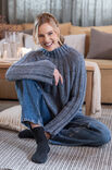 FILATI Studio TOP DOWN PULLOVER Natural Alpaca Pelo