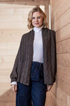 FILATI Studio TOP DOWN CARDIGAN Natural Lama Fine