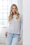 FILATI Studio TOP DOWN PULLOVER Natural Alpaca Pelo