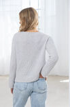 FILATI Studio TOP DOWN PULLOVER Natural Alpaca Pelo