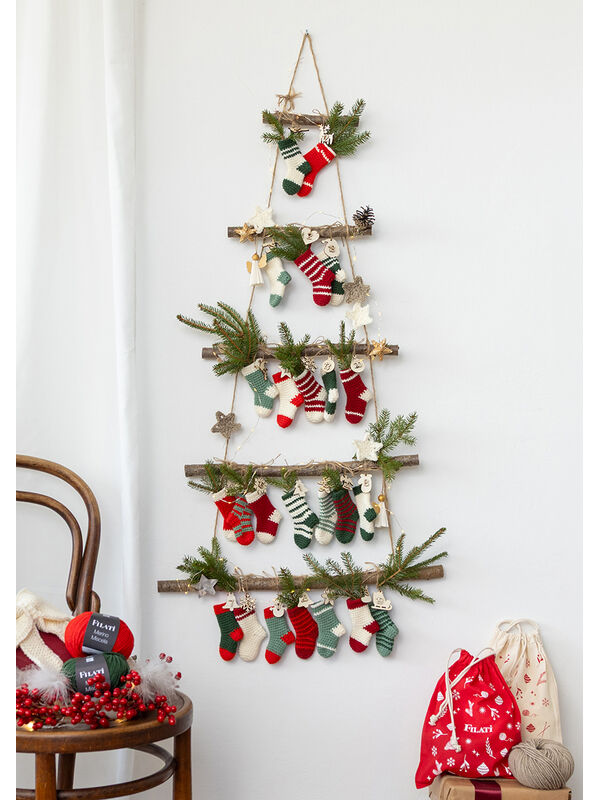 FILATI Studio CROCHET ADVENT CALENDER SMALL Merino Miscela