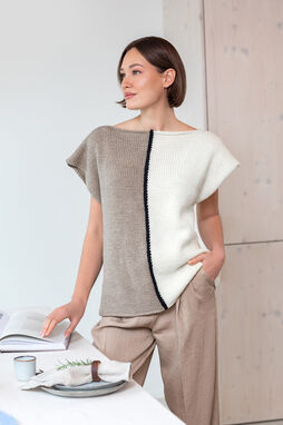 Lana Grossa LIVING No. 1 - Magazine (DE) + Knitting instructions (EN) 