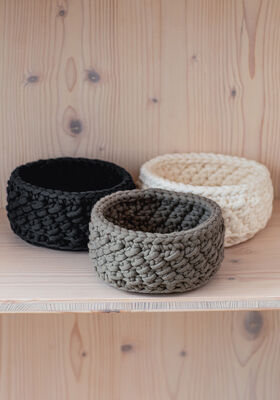 CROCHET BASKET The Tube from FILATI Studio