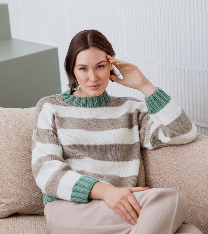 Lana Grossa PULLOVER Merino Miscela