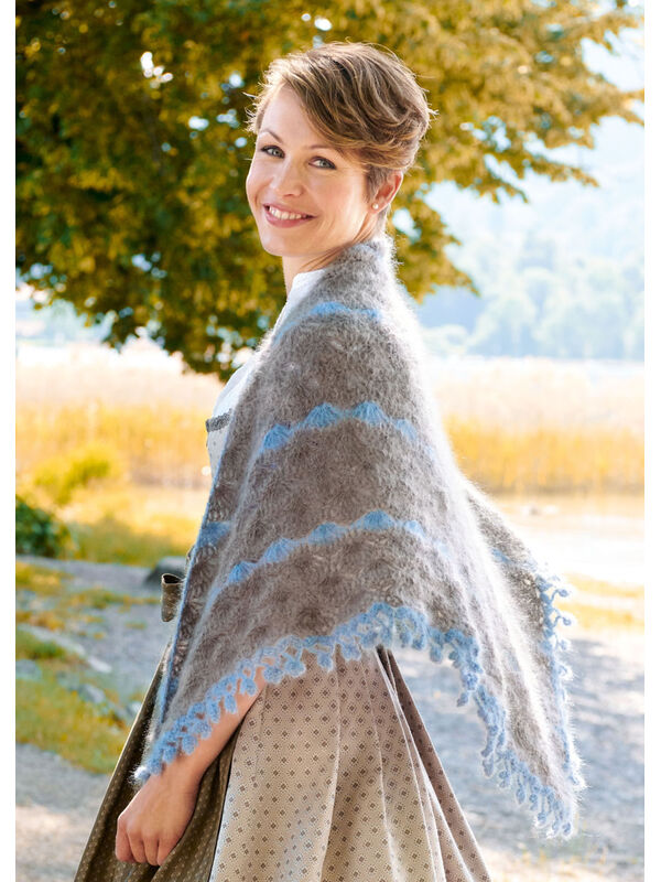 Lana Grossa SHAWL Silkhair
