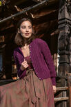 Lana Grossa JACKET IN CABLE-LACE-PATTERN Cool Wool