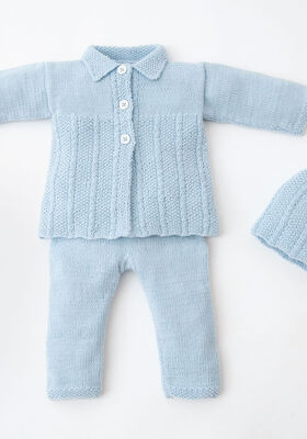 COAT, PANTS & HAT Cool Wool Baby from Lana Grossa