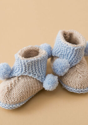 BOOTIES Cool Wool Baby from Lana Grossa