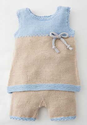 TUNIC & BOOTIES Cool Wool Baby from Lana Grossa