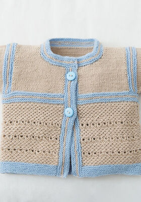 JACKET & BOOTIES Cool Wool Baby from Lana Grossa