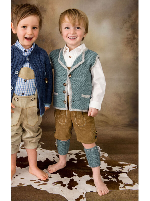 Lana Grossa VEST & LEGWARMERS Cool Wool Big