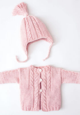 JACKET & HAT Linarte from Lana Grossa