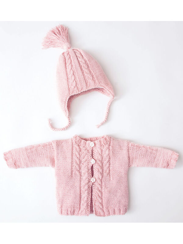 Lana Grossa JACKET & HAT Linarte