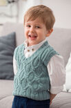 Lana Grossa VEST Cool Wool Big Melange