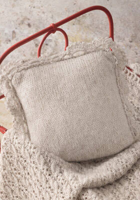 PILLOW Ecopuno from Lana Grossa