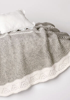 BLANKET Ecopuno from Lana Grossa