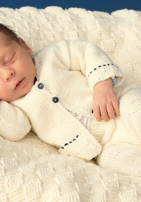 CROCHET BLANKET Soft Cotton from Lana Grossa