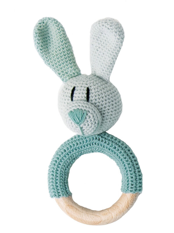 Lana Grossa BUNNY (GRASPING TOY) Cool Wool Baby