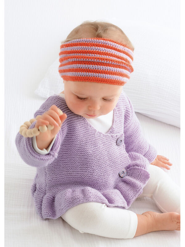 Lana Grossa WRAP JACKET Cool Wool Baby
