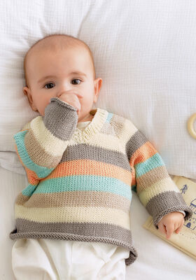 PULLOVER Soft Cotton from Lana Grossa